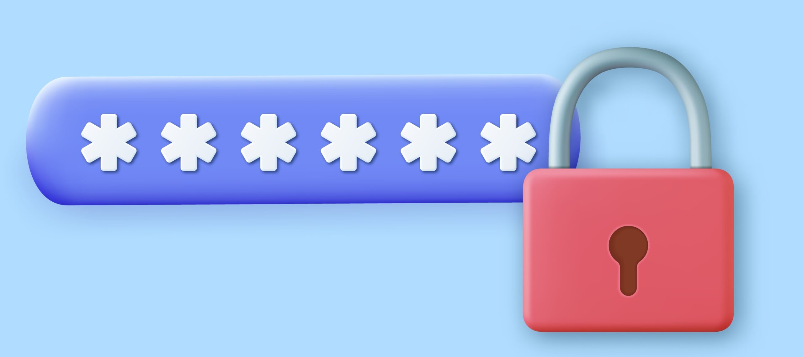 اختيار كلمة مرور قوية 