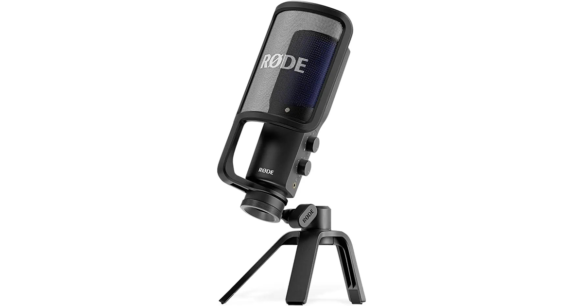 ميكروفون Rode NT-USB img credits: Dennis @castos.com