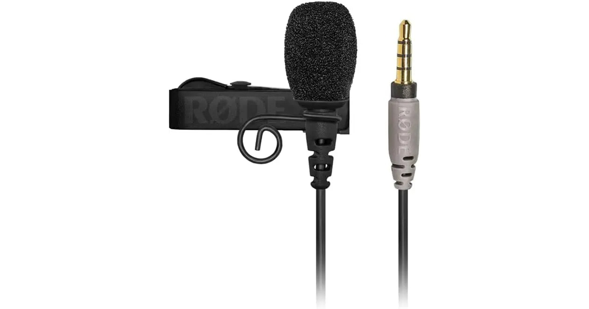 ميكروفون Rode SmartLav+ img credits: Dennis @castos.com